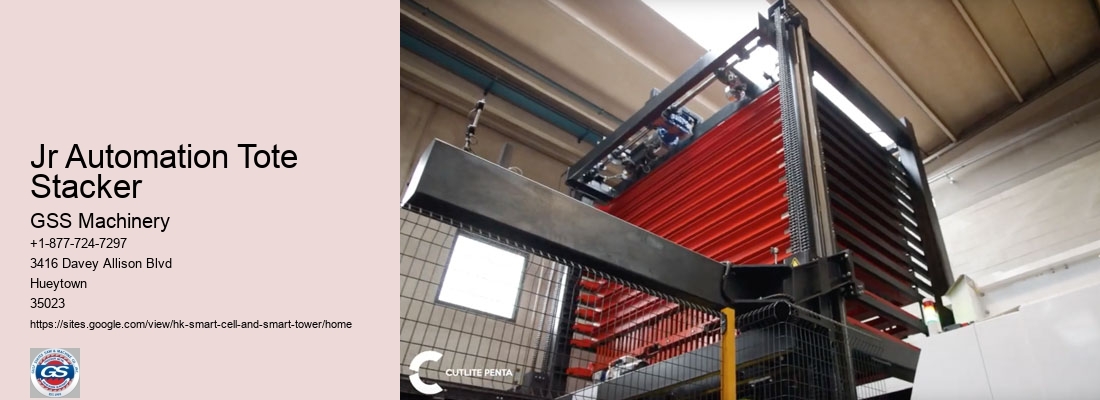 Jr Automation Tote Stacker